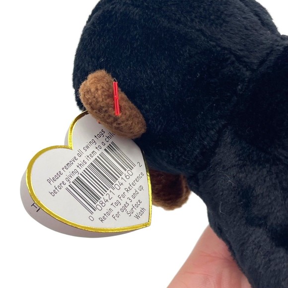 TY Beanie Baby Babies CONGO the Gorilla #4160 Vintage 90s RETIRED Stuffed Animal - Picture 7 of 9